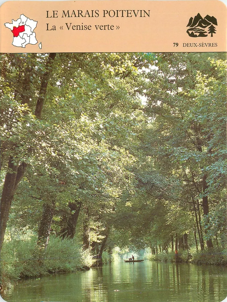 Der Marais Poitevin — Die « grüne Venedig » — Deux-Sèvres, 79 - Vorderseite