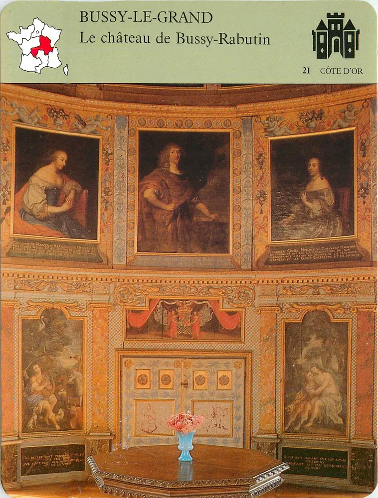 Bussy-le-Grand — Ansicht des Schlosses Bussy-Rabutin — Verlag VPC Lorraine Laffont, Nr. R1-15-0654 - Vorderseite