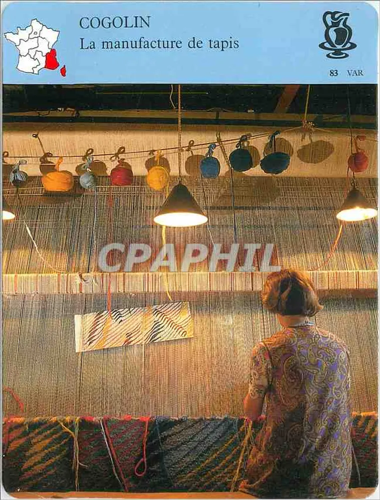 Cogolin — Fabryka dywanów — 83 VAR - Awers