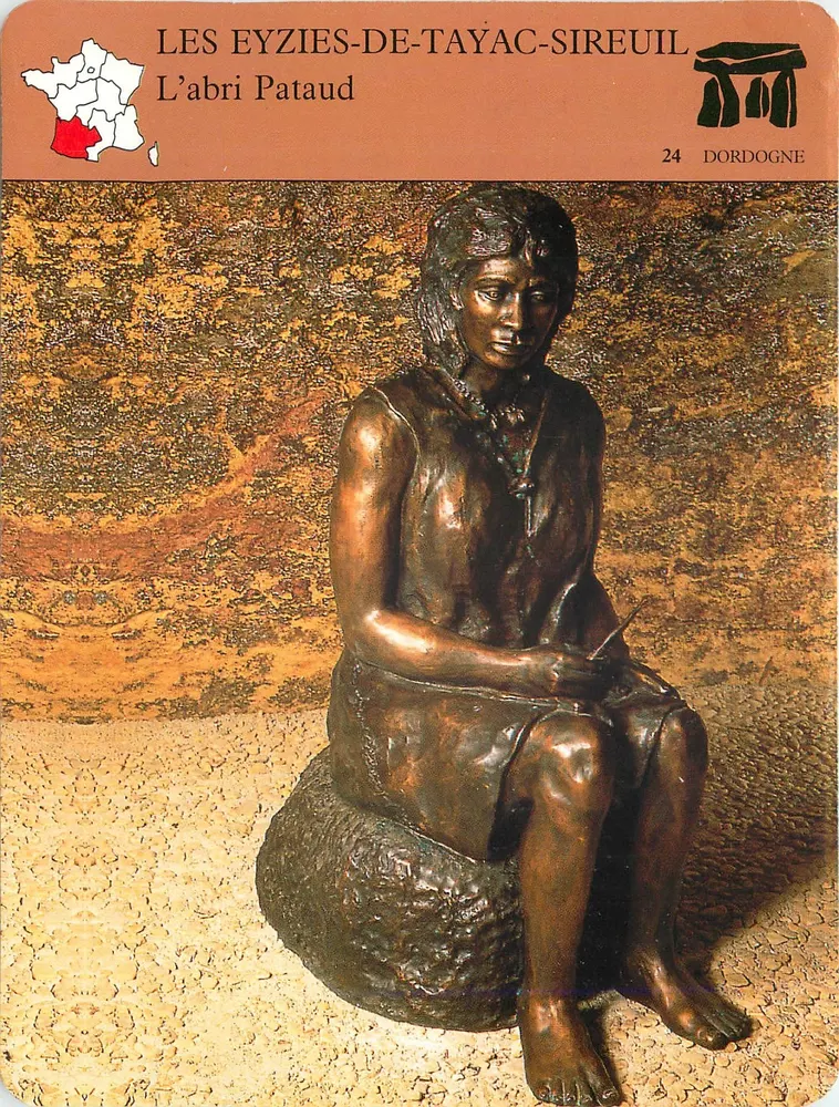 Les Eyzies-de-Tayac-Sireuil — Das Pataud-Refugium — Verlag VPC Larousse Laffont, Nr. 20-0893 - Vorderseite