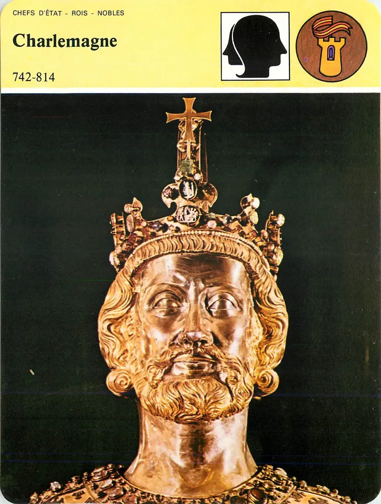 Karel de Grote — 742-814 — Édito-Service S.A., Genève - Voorkant