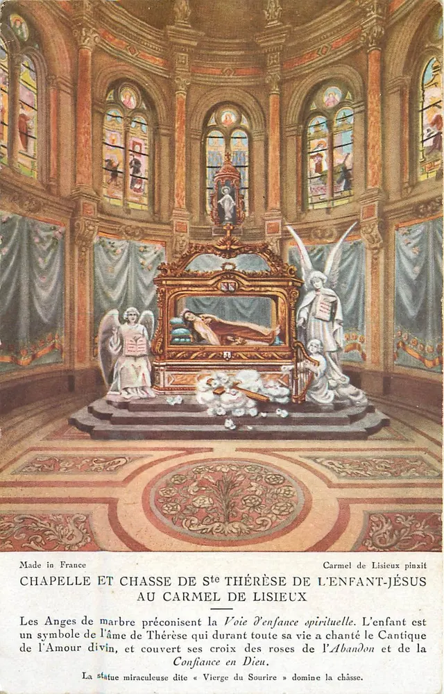 Kapelle und Jagdhütte der hl. Thérèse des Kindes Jesu — Carmel von Lisieux - Vorderseite