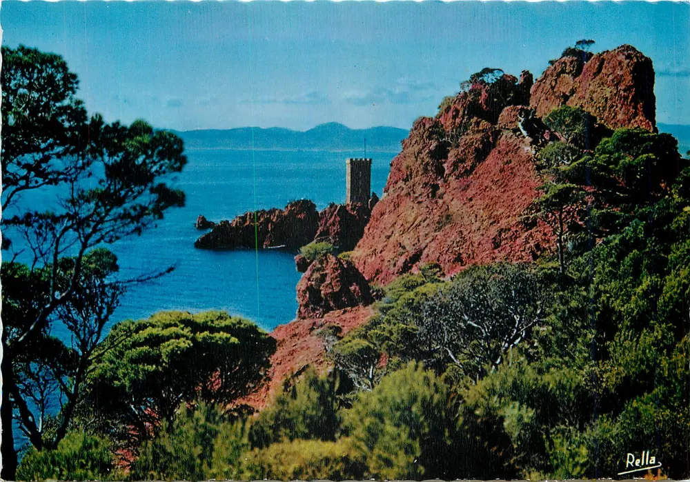 Le Dramont — Île d'Or — zwischen Agay und Saint-Raphaël — Éditions Rella - Vorderseite