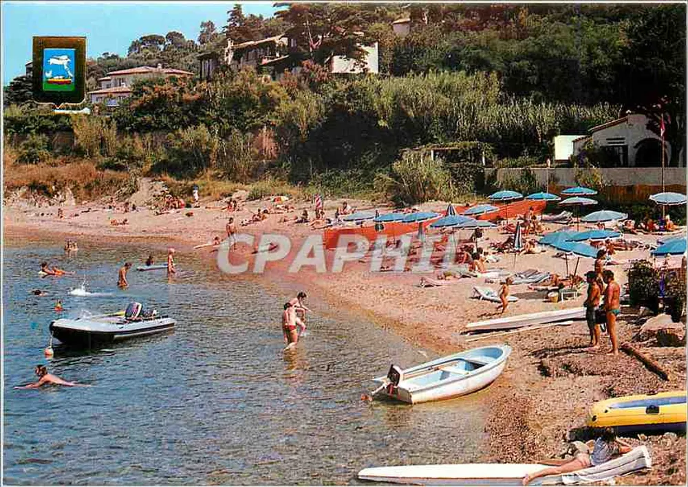 Saint-Tropez — praia — Edições Altaphil de Arte, N° 6011 - Frente