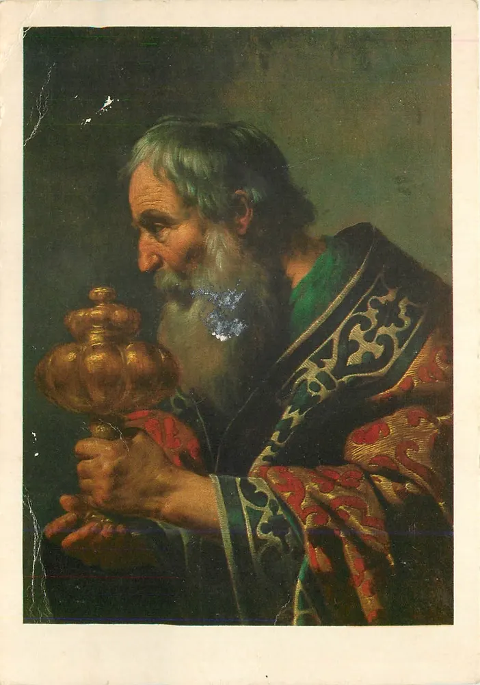 Saint Mage — Jan van Bijlert (1603-1671) — Éditions des Mathurins - Frente