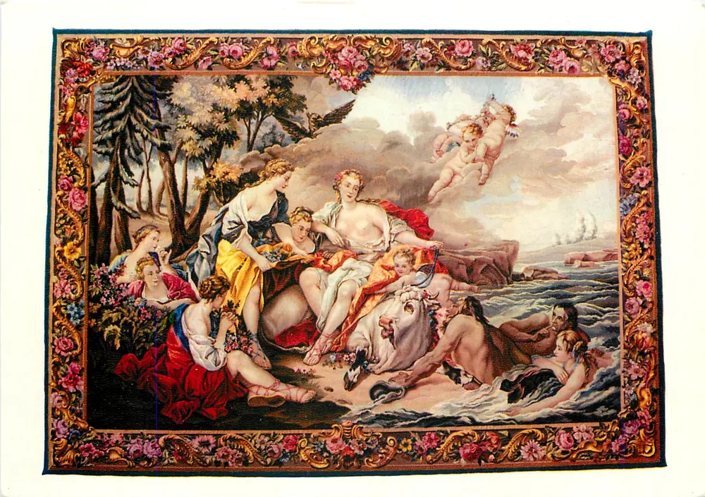 Die Entführung der Europa — Aubusson — Sammlung Maxime Fougerol - Vorderseite