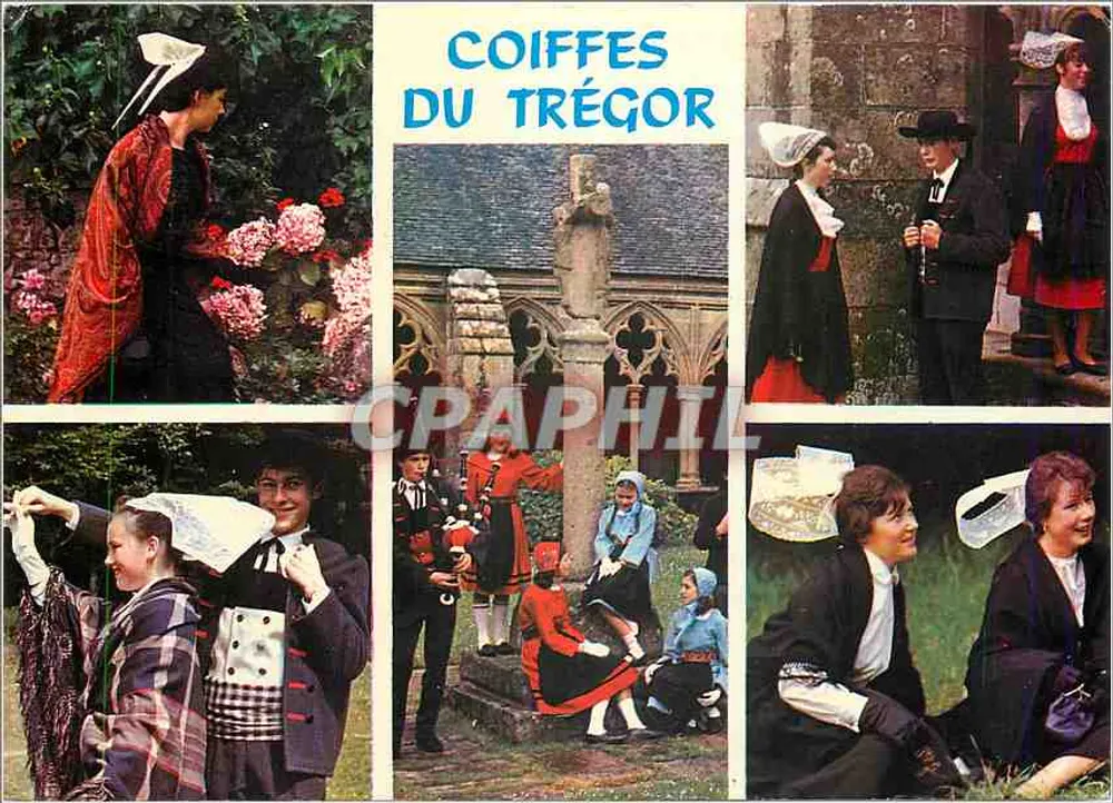 Coiffes do Trégor — Folclore da Bretanha — Edições Jack Jeannot - Frente