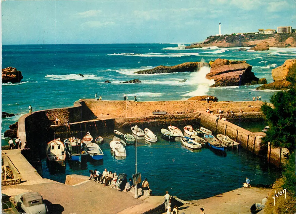 Le Port des Pêcheurs — Biarritz (Basses-Pyrénées) — Éditions Jean-Jaurès - Recto