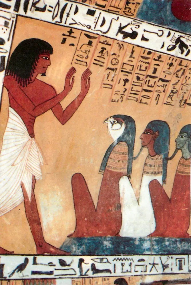 Tumba de Sennefer — Deir-el-Medina — editor M.K. Co. Cairo - Frente