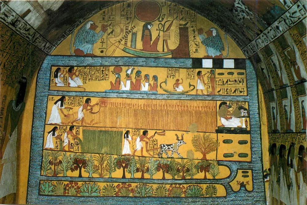 Grab von Sennefer — Luxor — Photo & Copy Right by MK Co. Cairo - Vorderseite