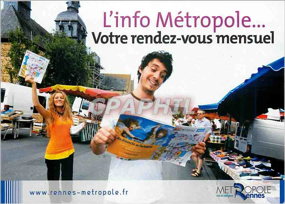 Rennes Métropole — L'info Métropole mensuel — éditeur Rennes Métropole - Recto