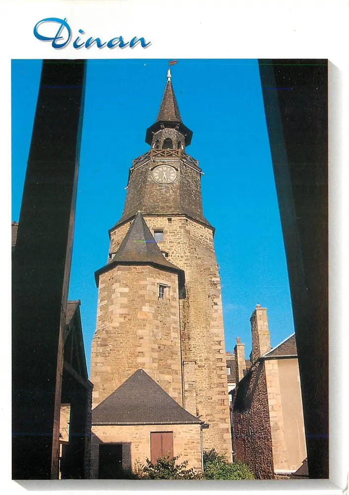 Dinan — Torre da Hora — Edições Dubray, n° 1733/22 - Frente