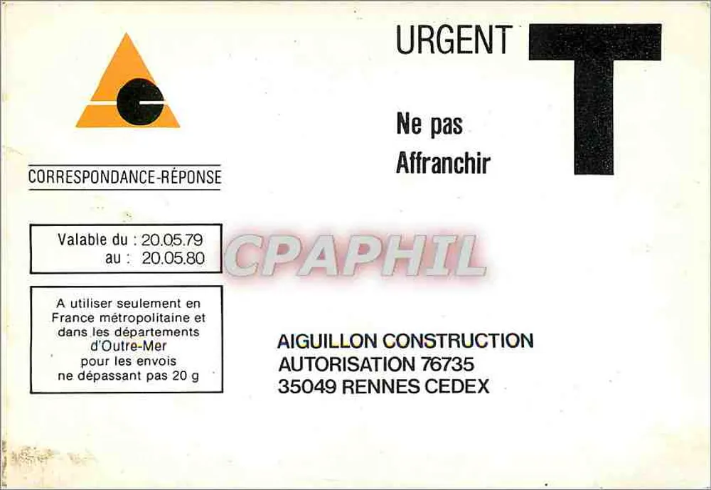 Les Villes Moisan à Ploufragan — ilustração de Ph. Bouvet — editor Aiguillon Construction - Verso
