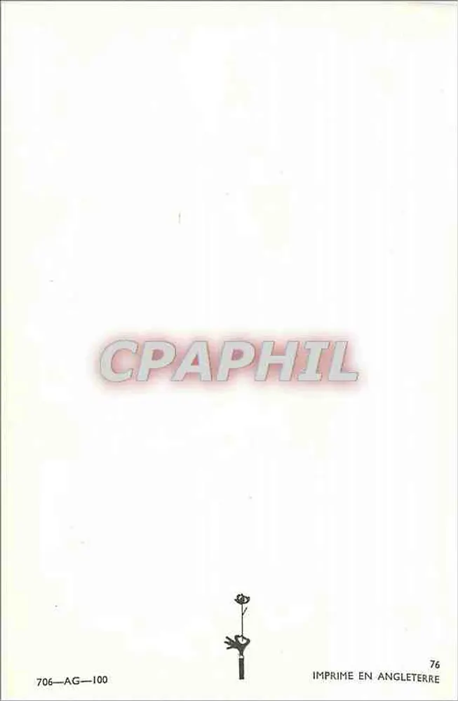 Rato e garrafa — Aniversário - Verso