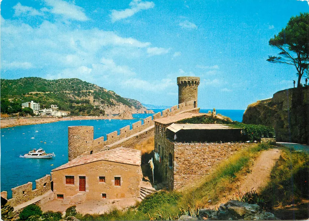 Tossa de Mar — Mauern des alten Dorfes — CPAGSA - Vorderseite