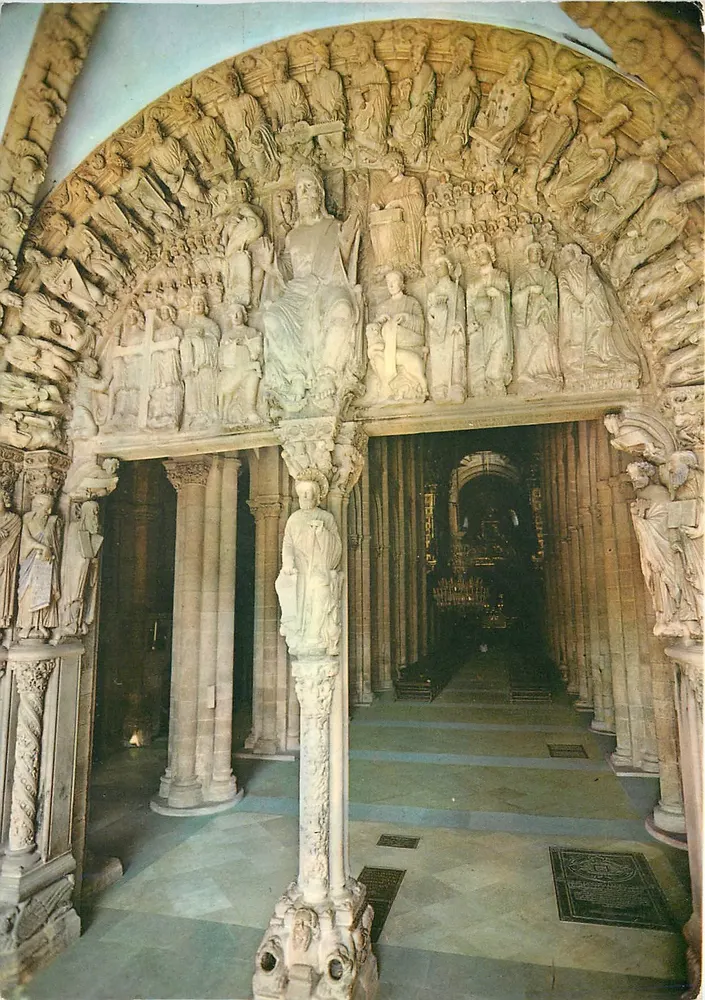 Santiago de Compostela — Kathedrale, Pórtico de la Gloria — Editions ARRIIBAS, n° 2043 - Vorderseite