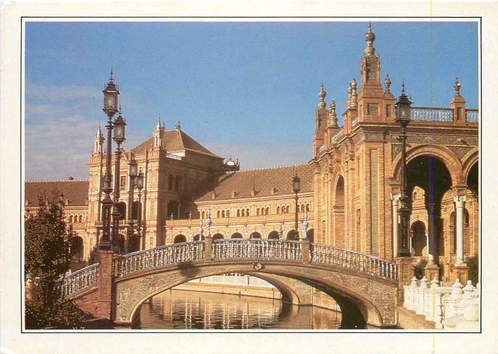 Place d'Espagne — Séville, Espanha — V-A1 - Frente