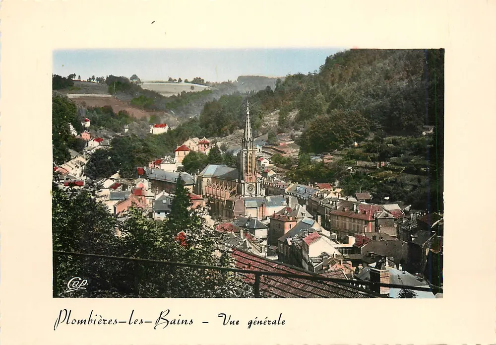 Plombières-les-Bains — Vista geral — Cap - Frente