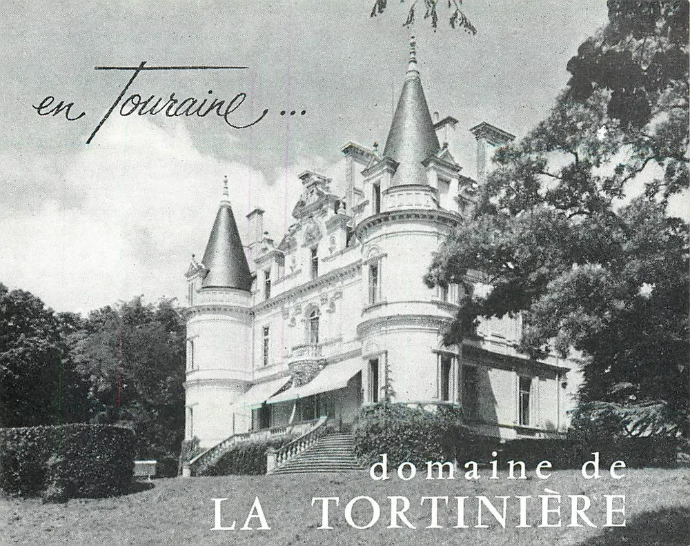 Schloss La Tortinière — Domaine La Tortinière — in Touraine - Vorderseite