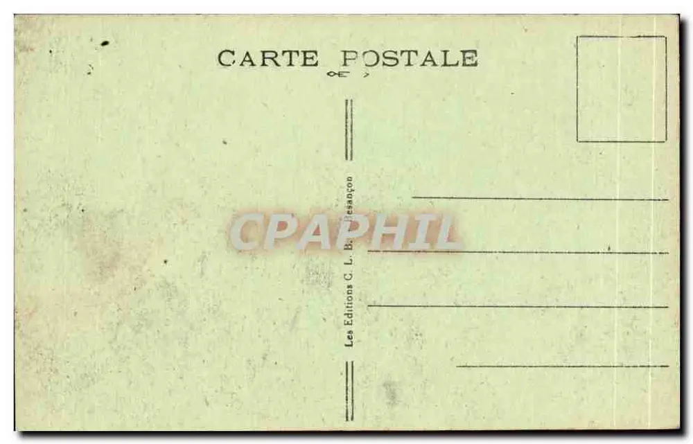 Morez (Jura) — Allgemeiner Blick — Bilderhafte Orte der Franche-Comté - Rückseite