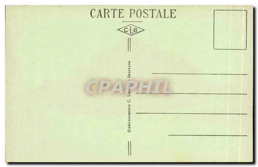 Mouchard (Jura) — Route d'Arbois und Route de Salins — Verlag Mitaine in Dole - Rückseite
