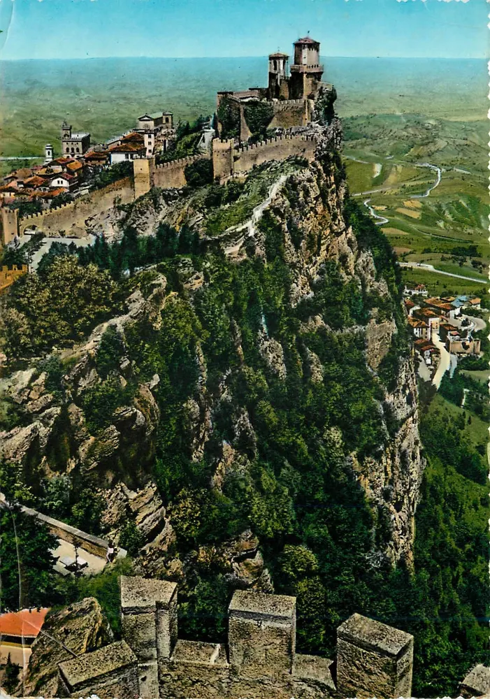 Castel Sant'Angelo — Panoramablick — Ediz. Anicia e Premiata Ditta Cav. Rag. Alfredo Refli 71 - Vorderseite