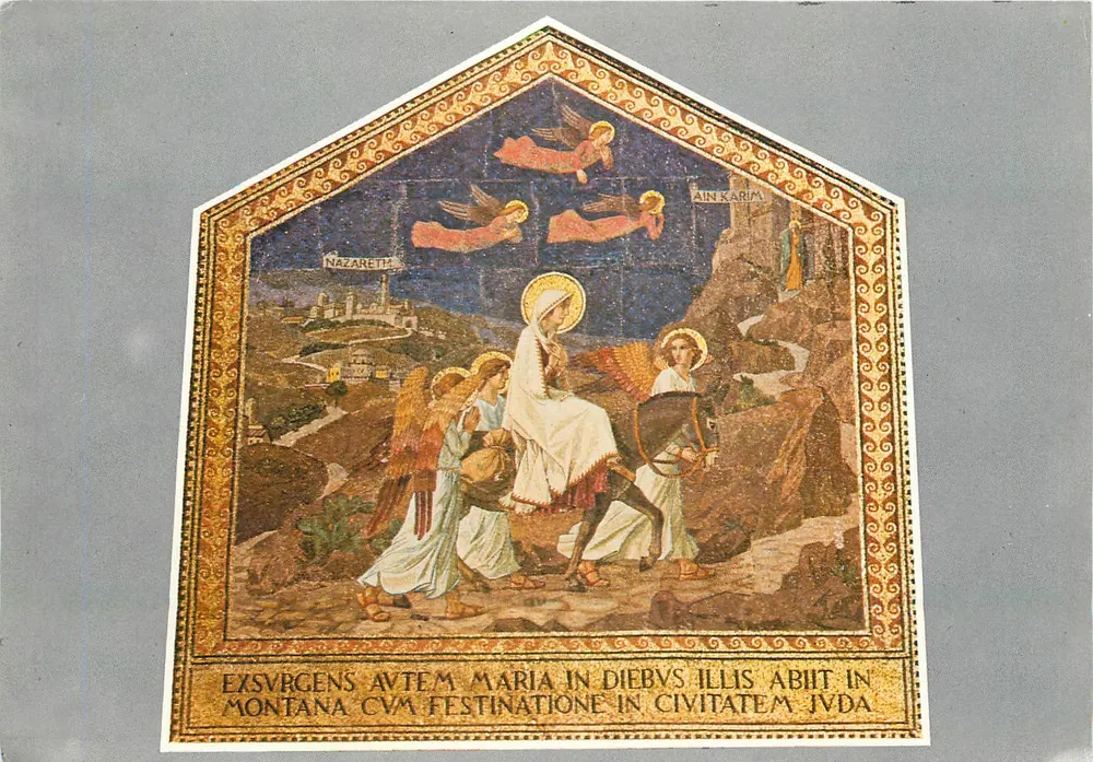Madonna della Visitazione — Ain Karem — Verleger Rioda, Nr. 11530 - Vorderseite
