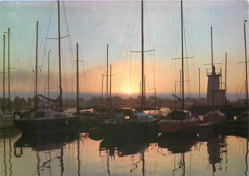 Sonnenaufgang über die Flottille — Jean-André Rochelle - Vorderseite
