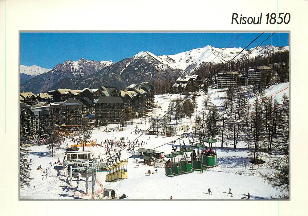 Risoul 1850 — Skistation — Éditions Stafyniak - Vorderseite