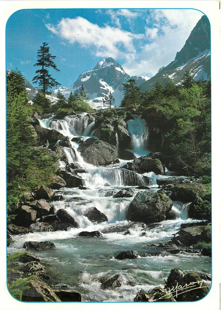 Zauber der Pyrenäen — die lebhaften Gewässer — Editions J. Masson, n°10.085 - Vorderseite