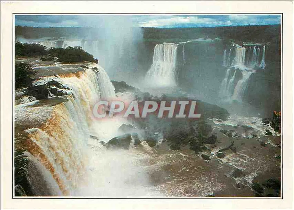Iguazú Wasserfälle — Salto Grande de Santa Maria — Édito Scarnas S.A. XXXII-C1 - Vorderseite