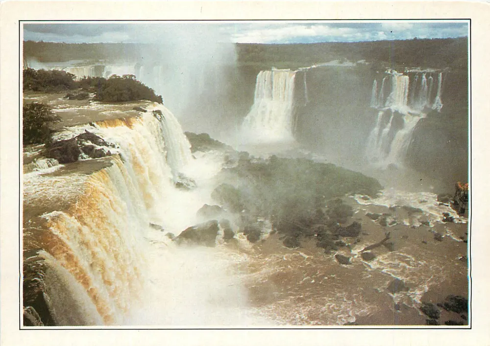 Cascata do Iguazú — Argentina, Salto Grande de Santa Maria — editor C.E. (XXXII-C1) - Frente