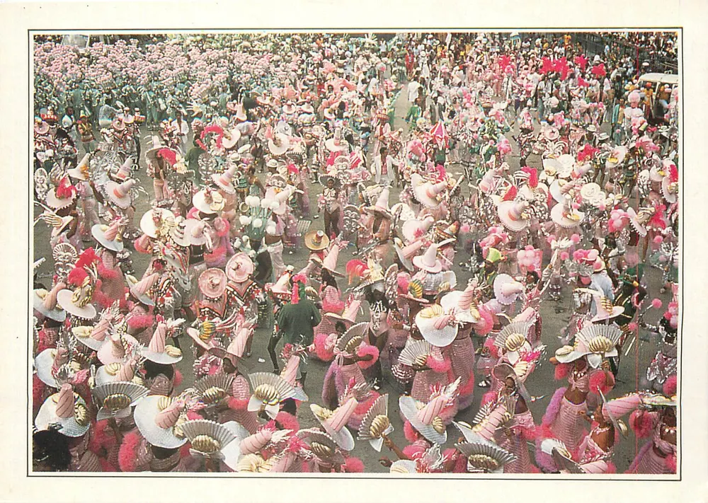 Rio — Karneval — Verlag Sérvore & A. Photo, Serie XXXII-A2 - Vorderseite