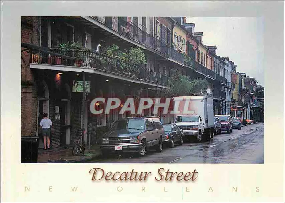 Decatur Street — New Orleans, Louisiana — Terrell Publishing Co. n° PF-9 - Vorderseite