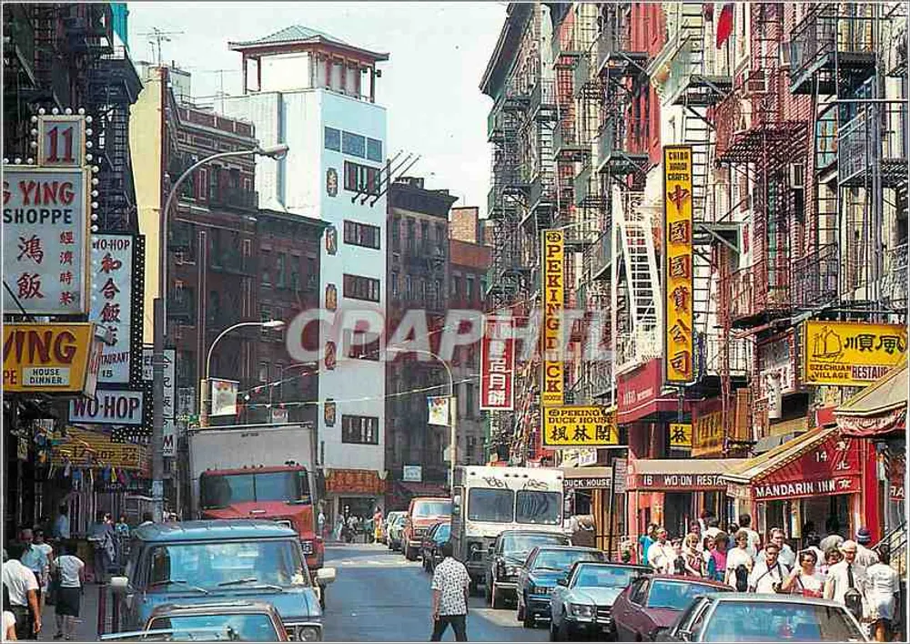 Chinatown, Nova Iorque — 'Onde Oriente Encontra Ocidente' — Alfred Mainzer, Inc. - Frente