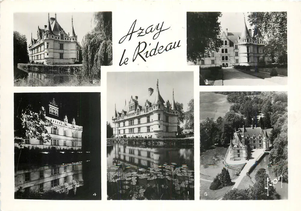 Azay-le-Rideau — Schloss — Éditions d'Art Martel, Paris - Vorderseite
