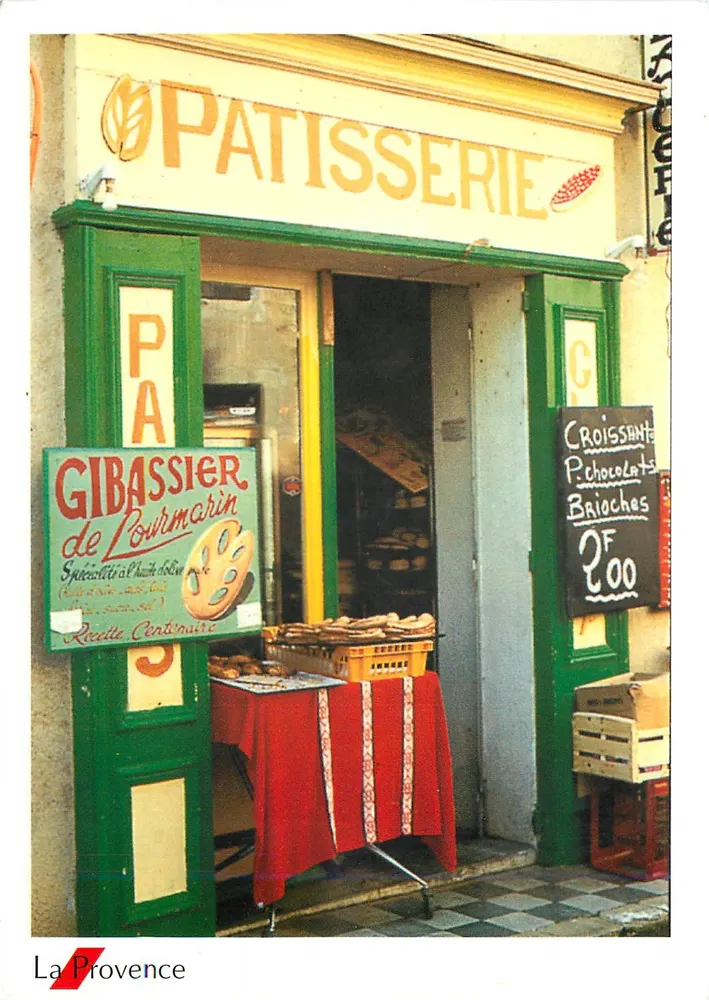 Pâtisserie de Lourmarin — La Provence — edição Septim - Frente