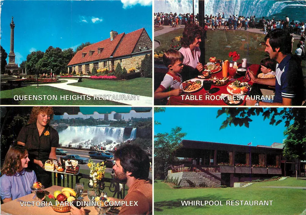 Quatro restaurantes dos parques de Niagara — Comissão dos Parques de Niagara — editor Dexter Supreme - Frente