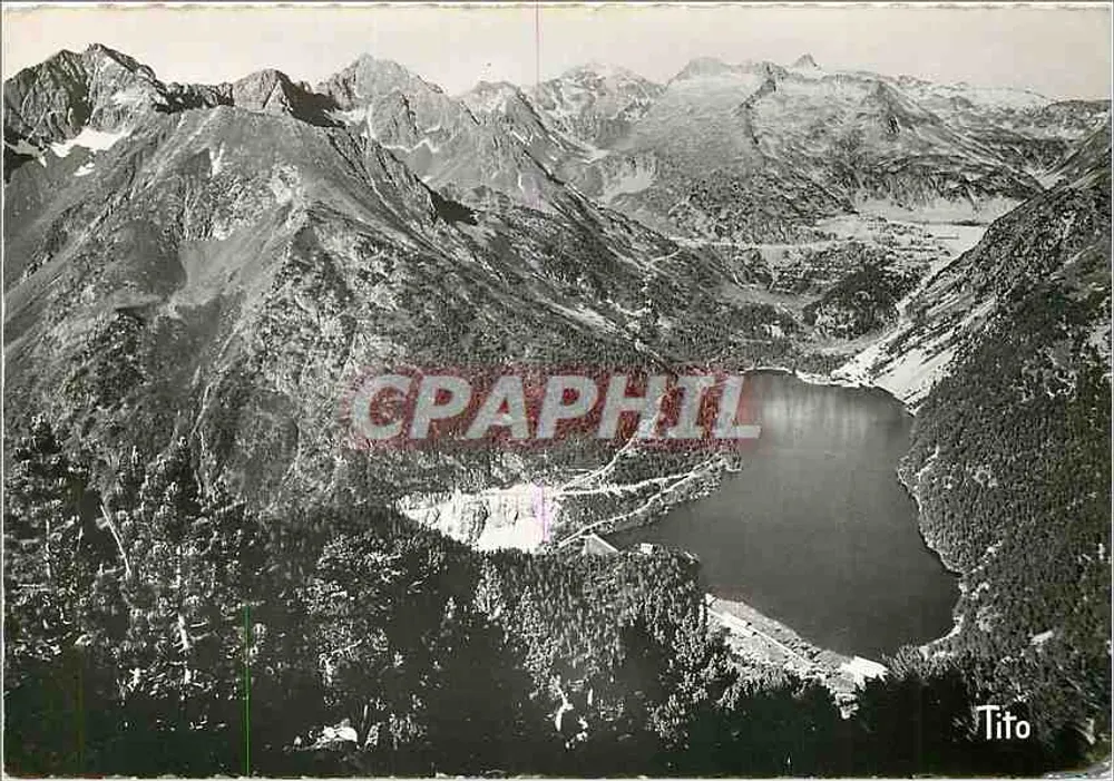 Lago di Cap de Long — Dighe e montagne — Tito - Recto