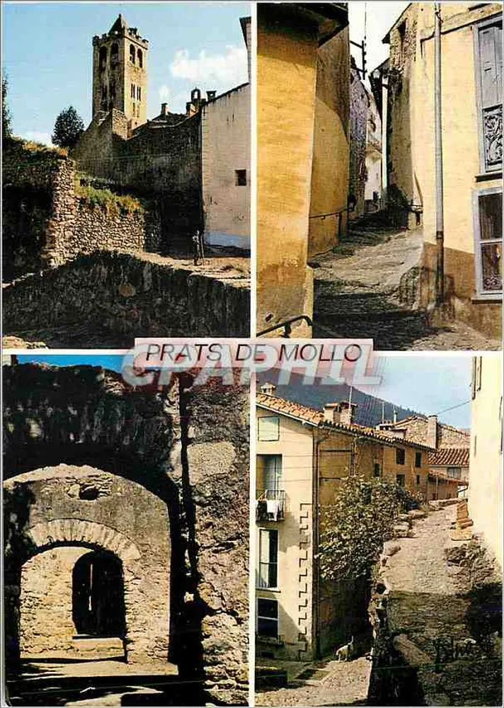 Prats-de-Mollo — Ansicht der befestigten Stadt — Edition Paul Goudin - Vorderseite