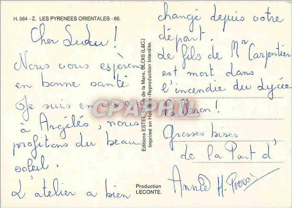 Pyrénées-Orientales — 66 — Éditions Estel - Rewers