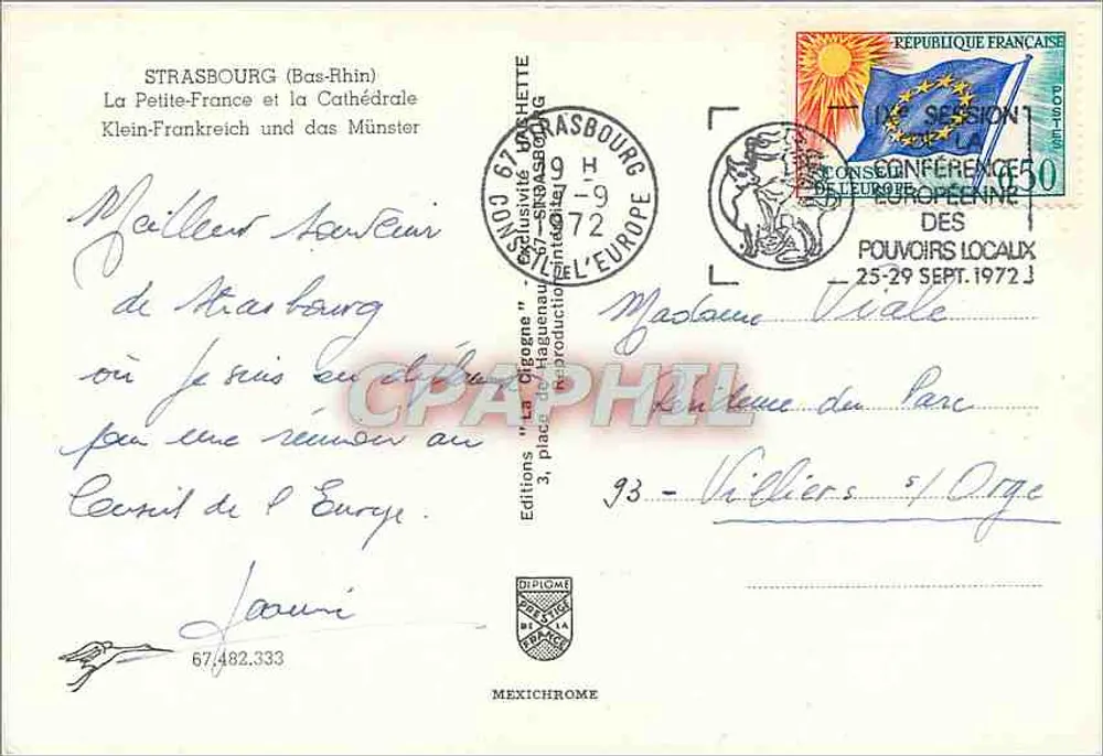 Strasbourg — A Petite-France e a Catedral — Edições Mexichrome - Verso