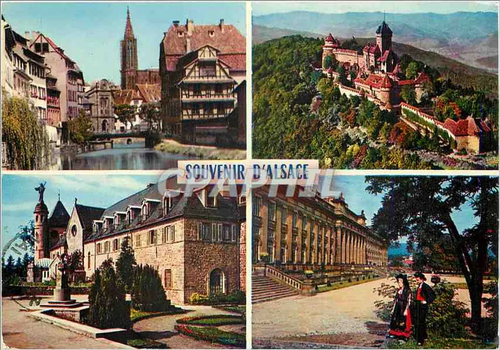 Straßburg und das Elsass — Erinnerung an das Elsass — Editions 'La Citadelle' - Vorderseite