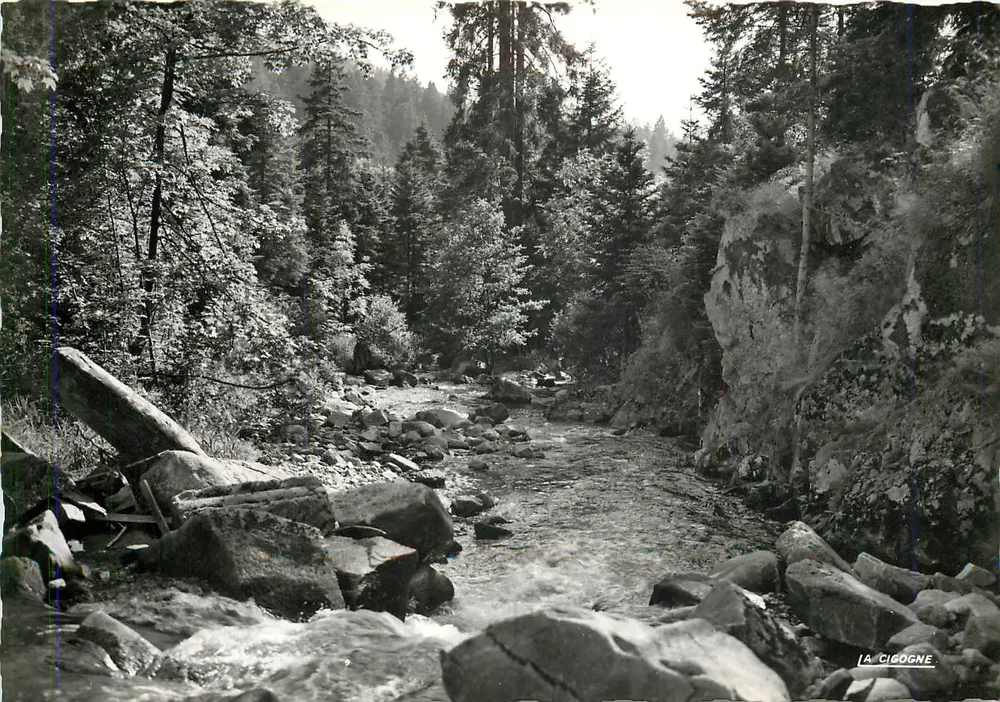 De Sprong van de Cuves — Gerardmer (Vosges) — Uitgaven L. Héguenot - Voorkant