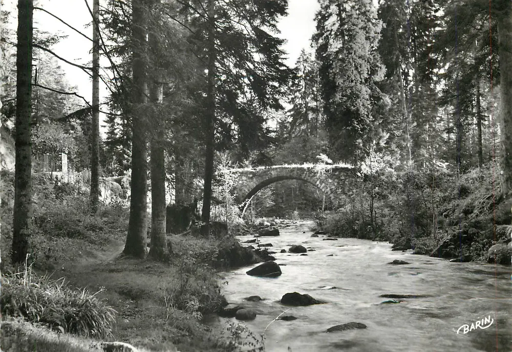 Gérardmer — La Vologne am Pont des Fées — Photo Barin - Vorderseite
