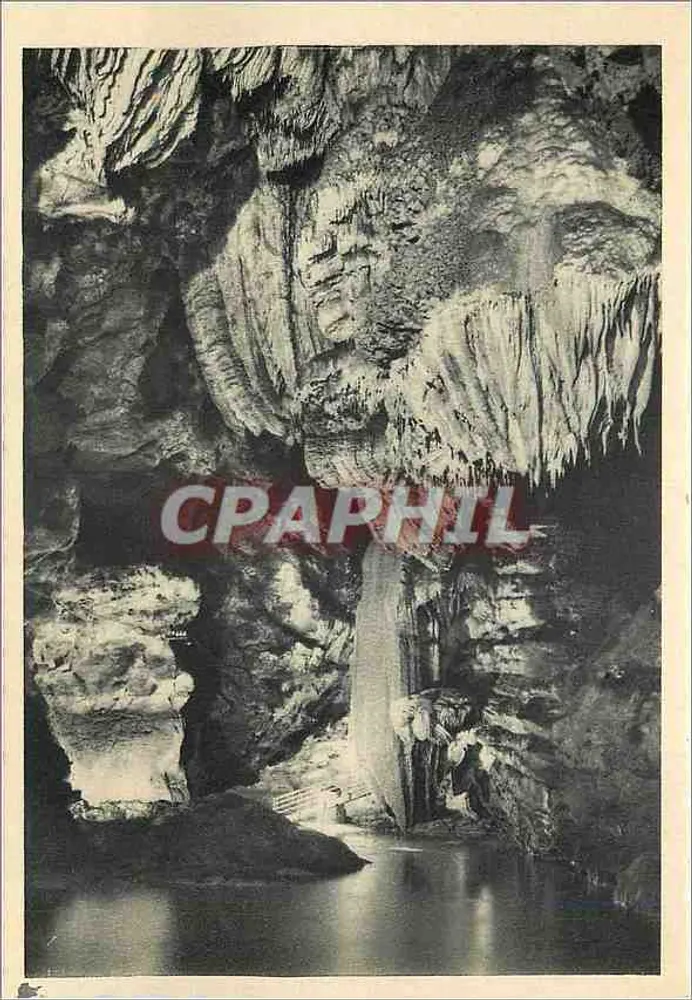 O Lago da Chuva — Gruta de Padirac — Edições J. Vert — n° 299 - Frente