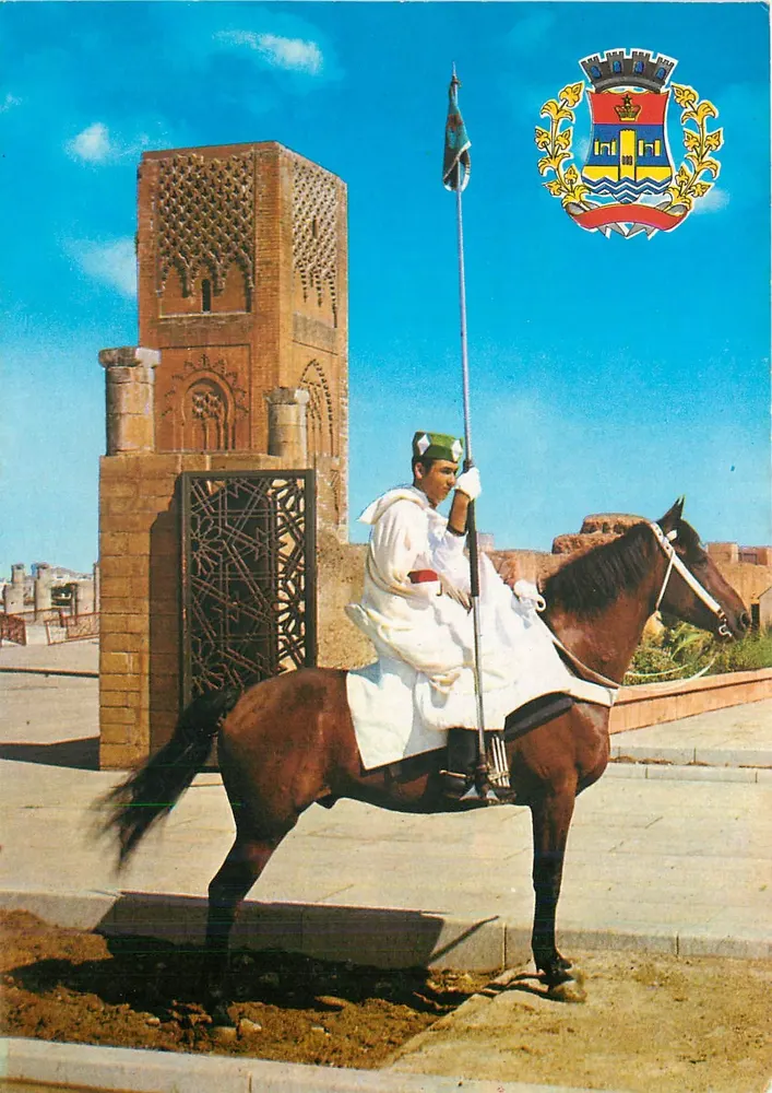 RABAT - Reiter der Königlichen Garde und die Hassan-Turm — Editions JEFF - Vorderseite