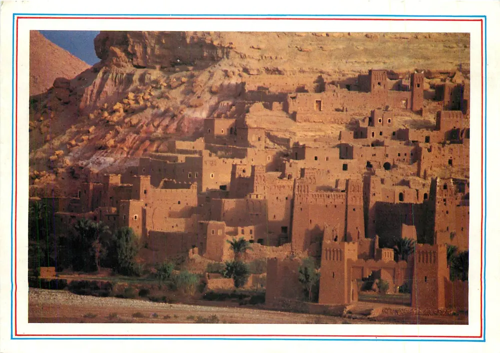 Aït Ben Haddous — Aldeia marroquina de adobe — Pierron - Frente