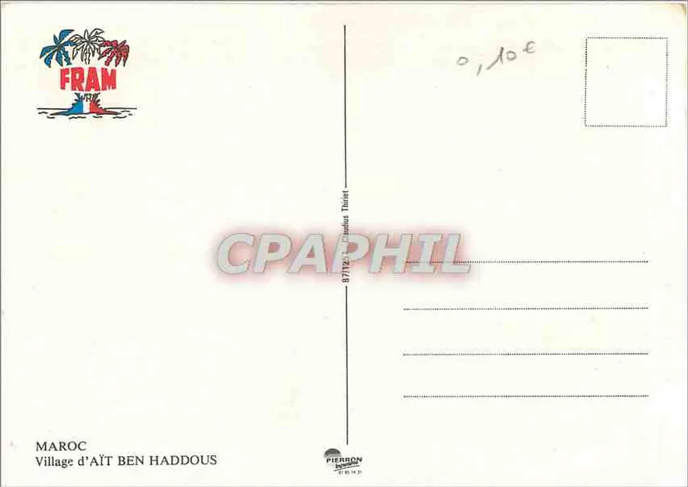 Aït Ben Haddous — Aldeia marroquina de adobe — Pierron - Verso