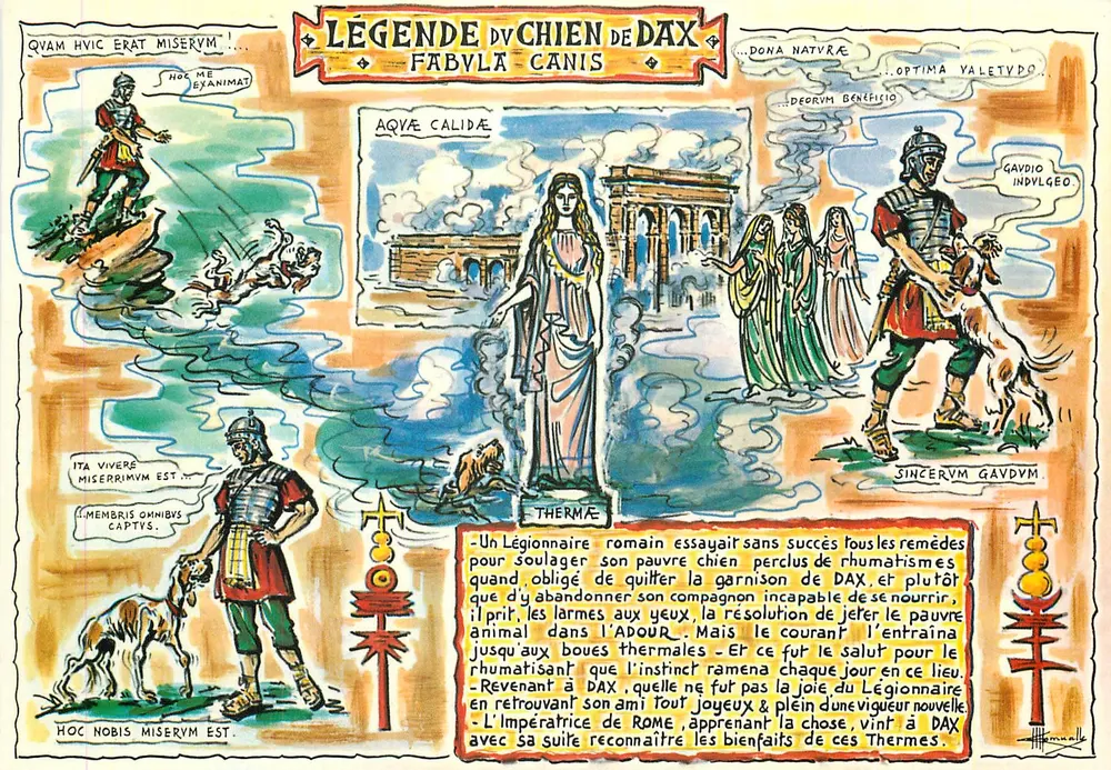 डैक्स, थर्मल स्टेशन — इसकी कहानी ... — पियरे आर्टॉ एवं सी, नांत्स - आगे